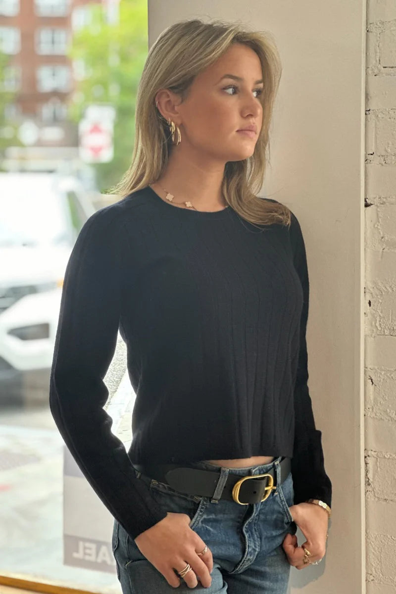 ALISE SWEATER- BLACK