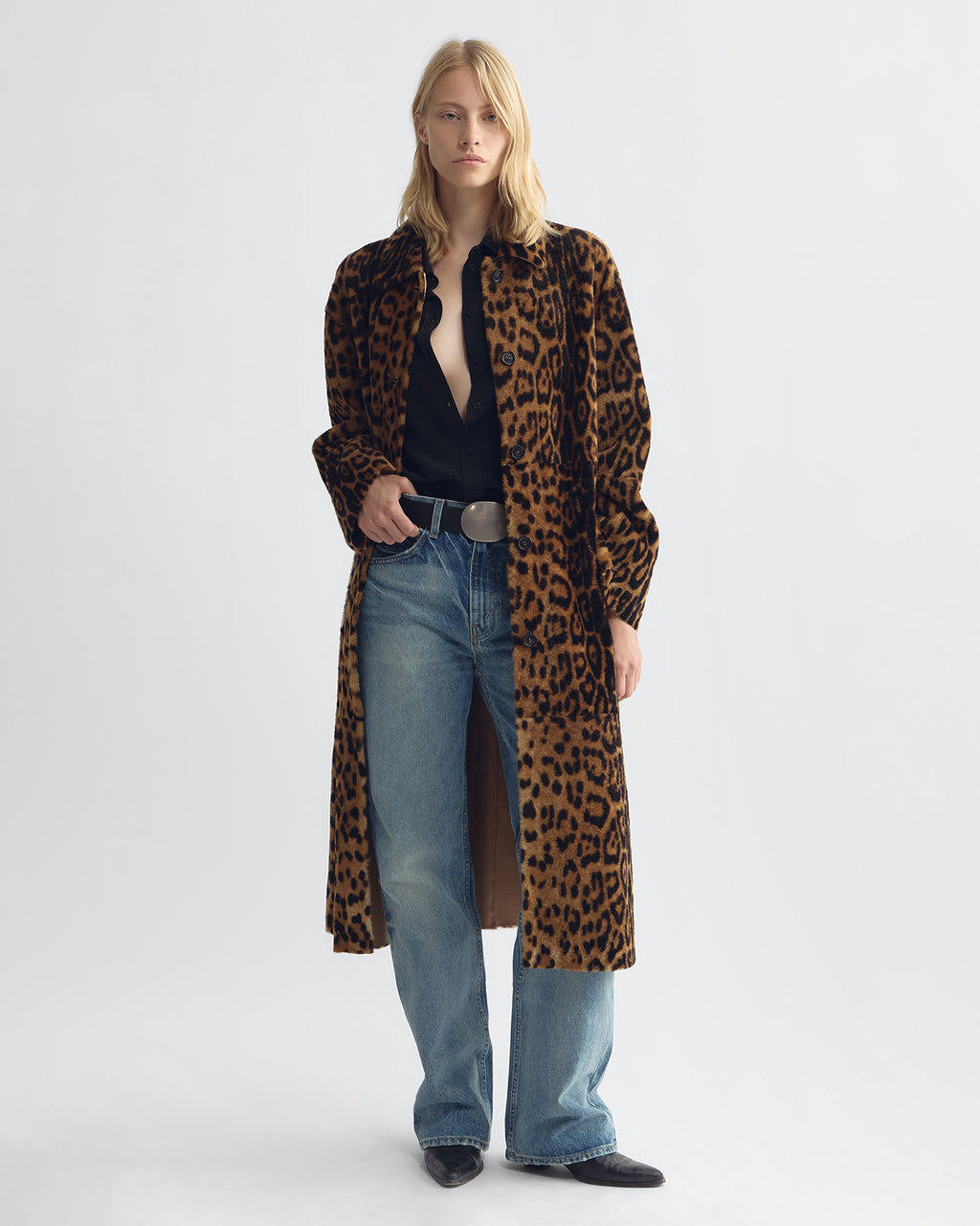 DAVELLE SHEARLING COAT