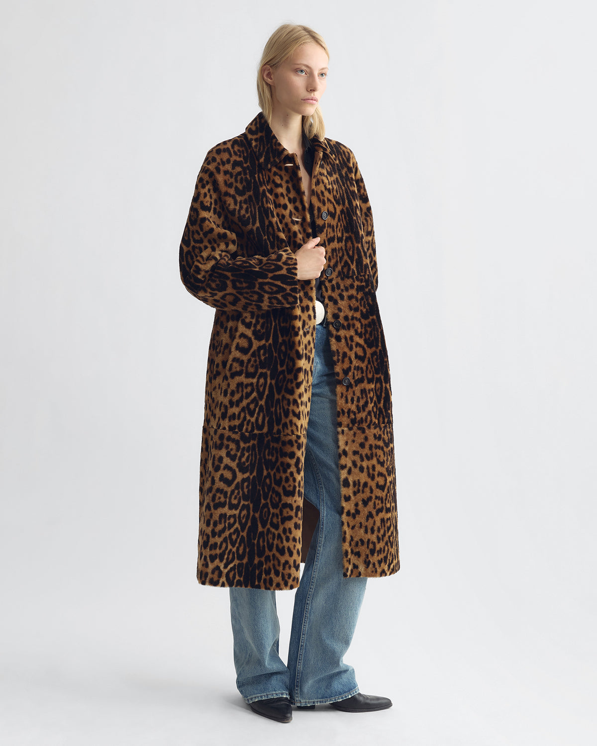 DAVELLE SHEARLING COAT