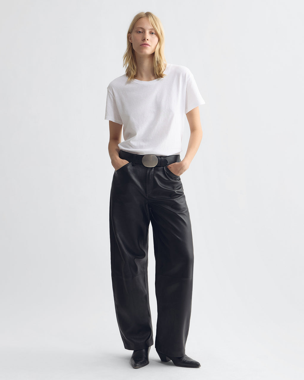 TRIBECA LEATHER PANT