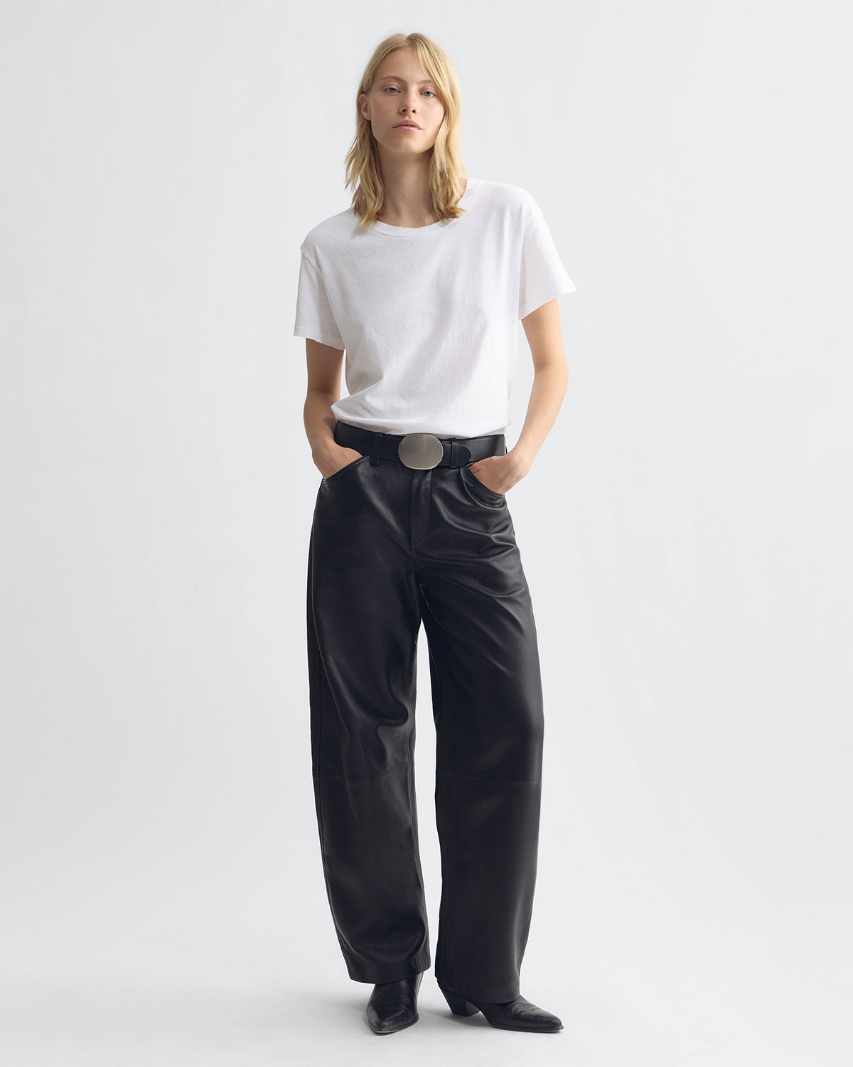 TRIBECA LEATHER PANT