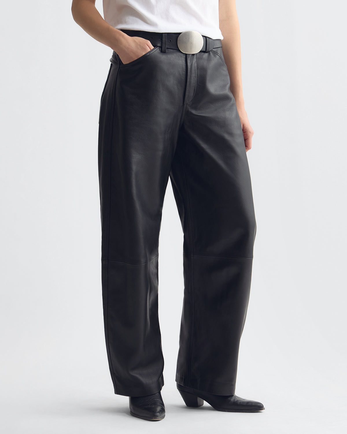 TRIBECA LEATHER PANT