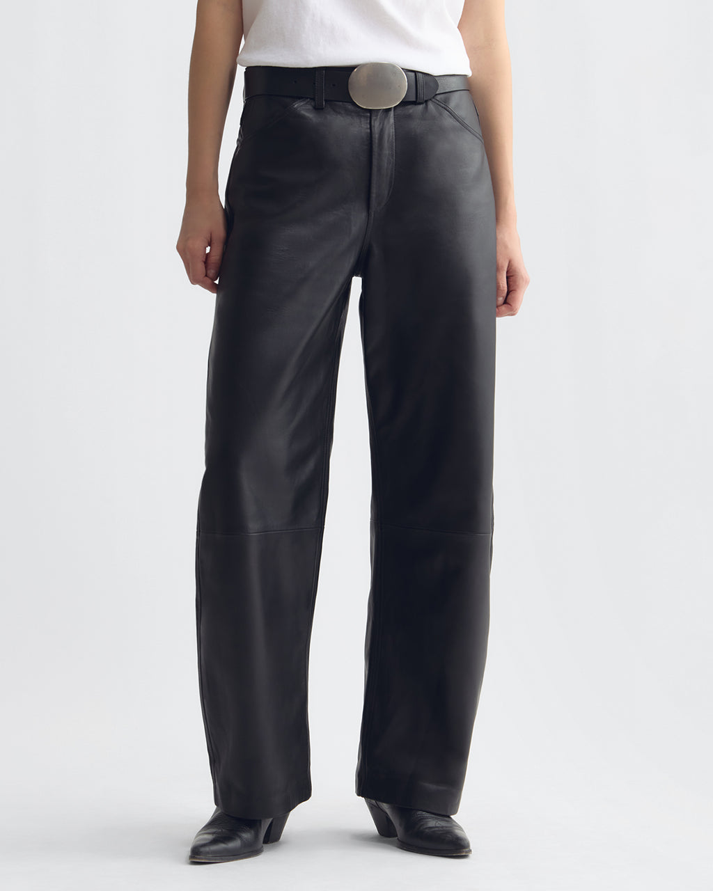 TRIBECA LEATHER PANT