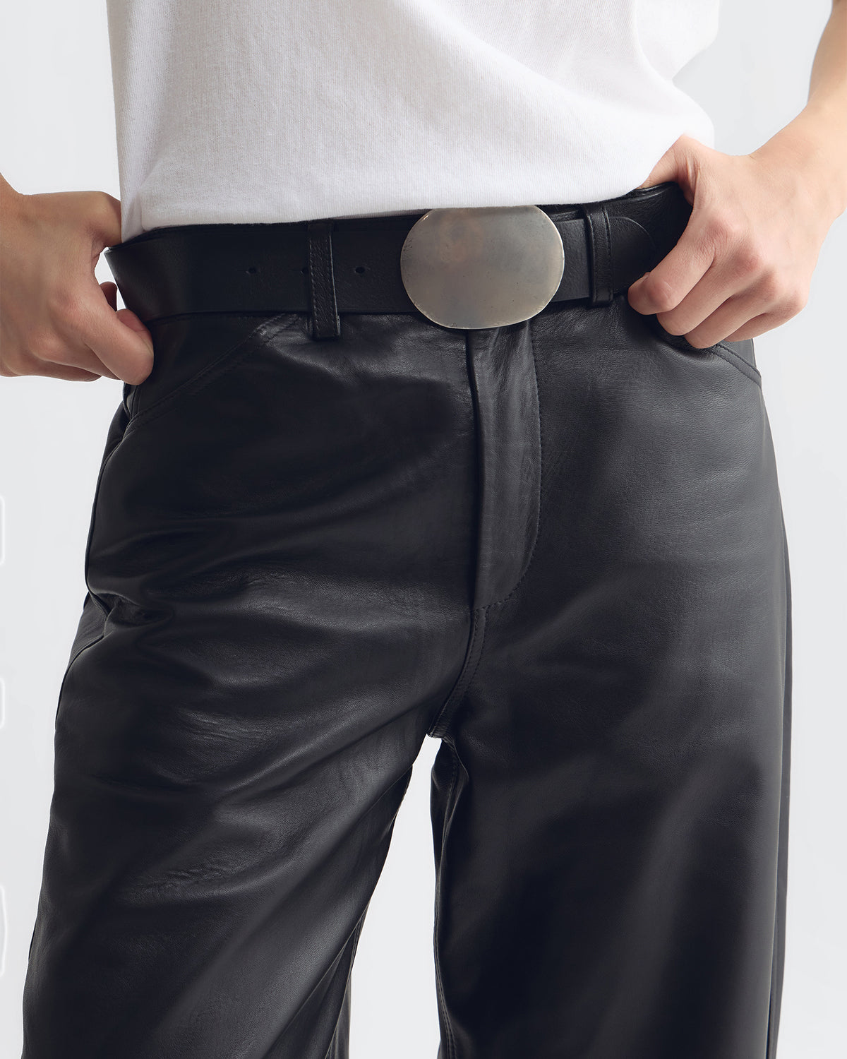 TRIBECA LEATHER PANT