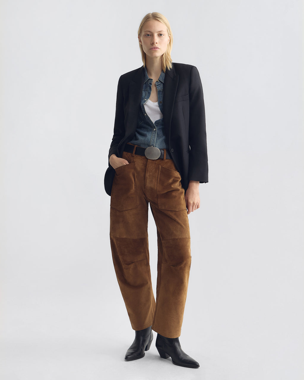 SHON SUEDE PANT