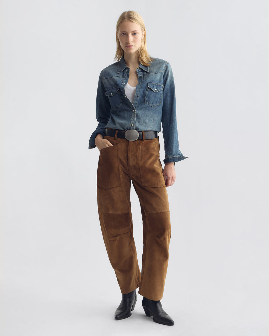 SHON SUEDE PANT