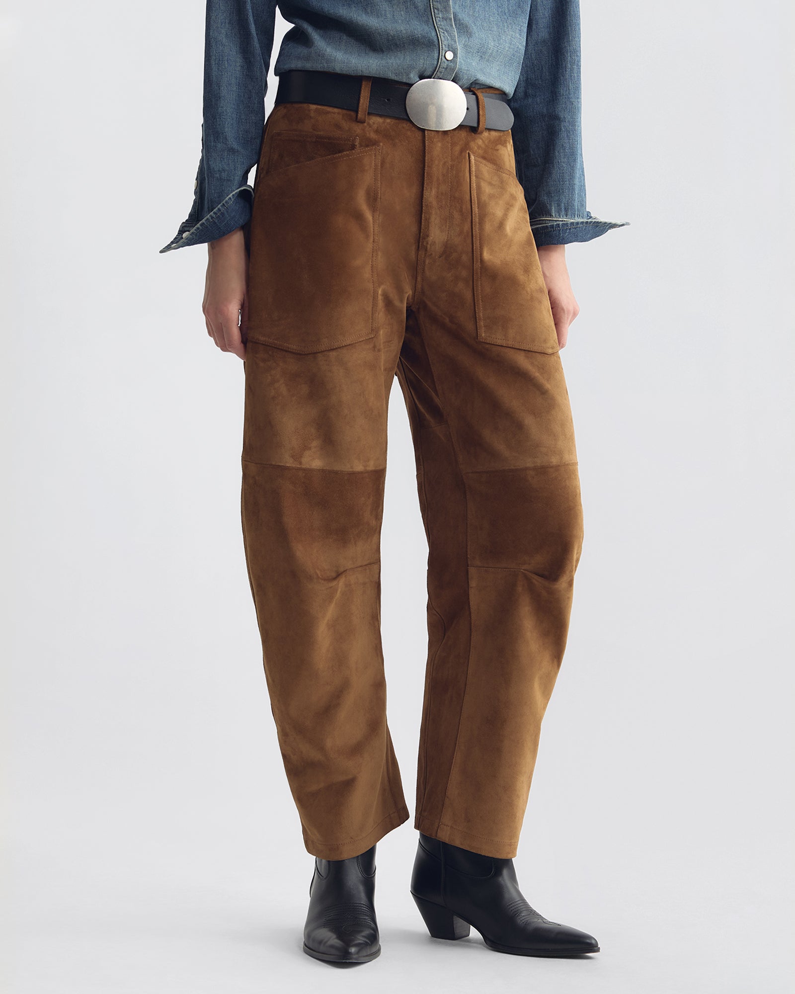SHON SUEDE PANT