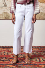ALOSA PANTS - BIANCO