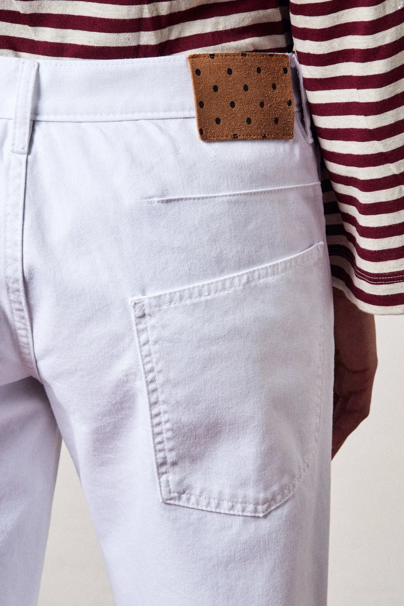 ALOSA PANTS - BIANCO