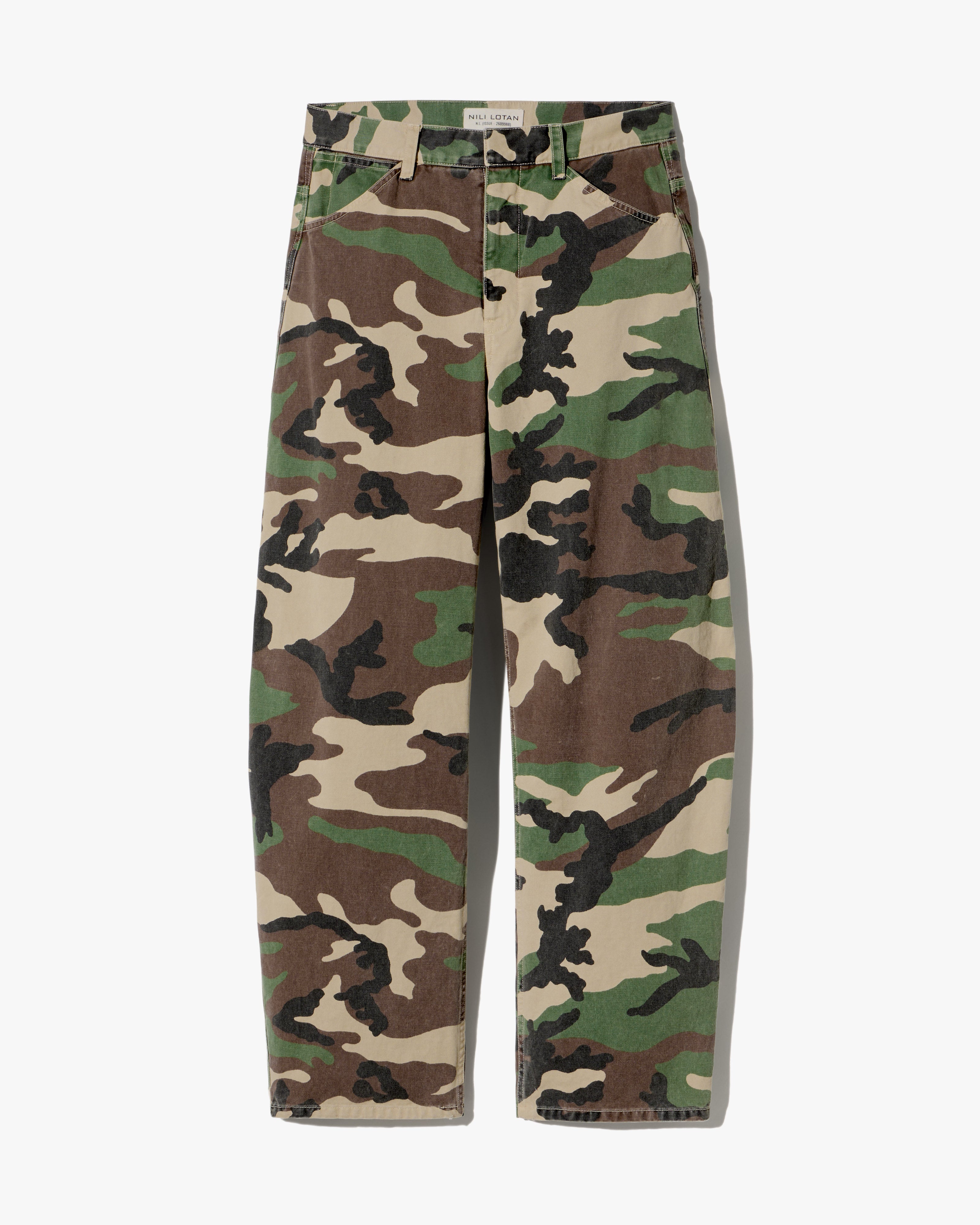 TRIBECA PANT - KHAKI CAMO
