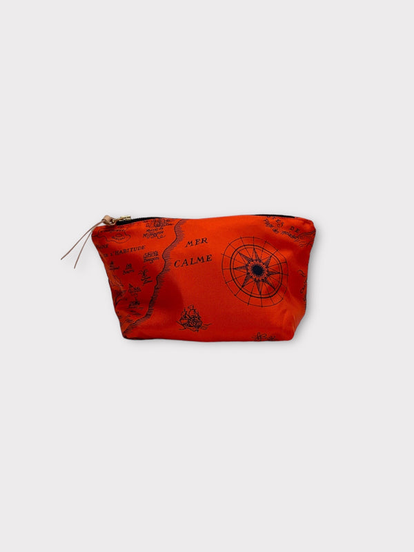MAKE UP POUCH - CARTE ROUGE