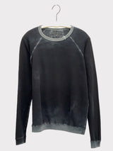 LUCKY RABBITS SWEATSHIRT - SUPERBLACK RABBIT