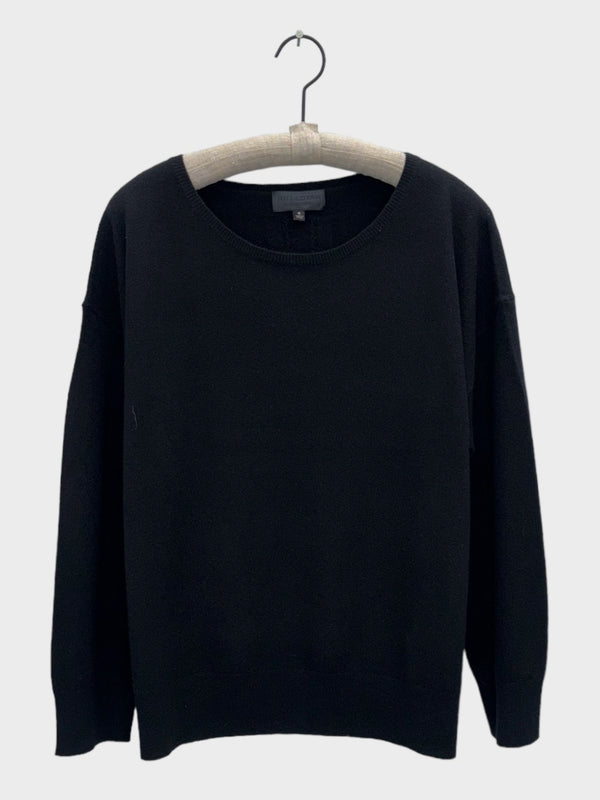 EX-BOYFRIEND SWEATER - BLACK