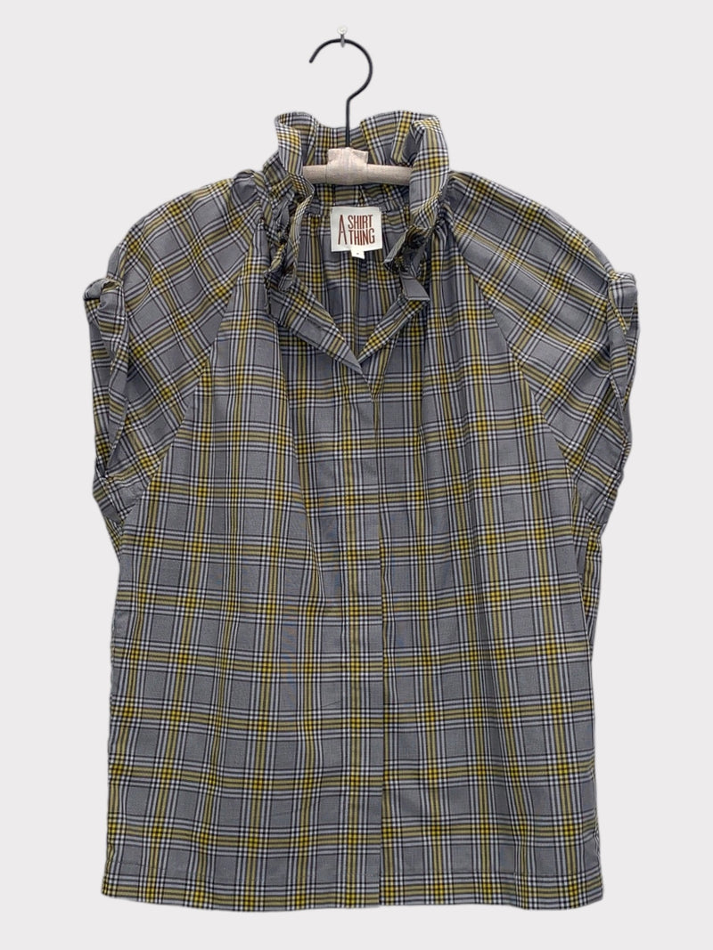 STELLA YD PLAID - CHARCOAL