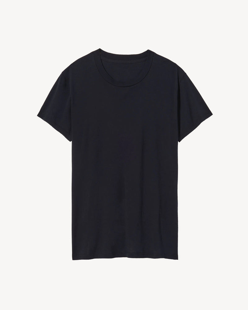 MARIELA CREWNECK TEE - BLACK