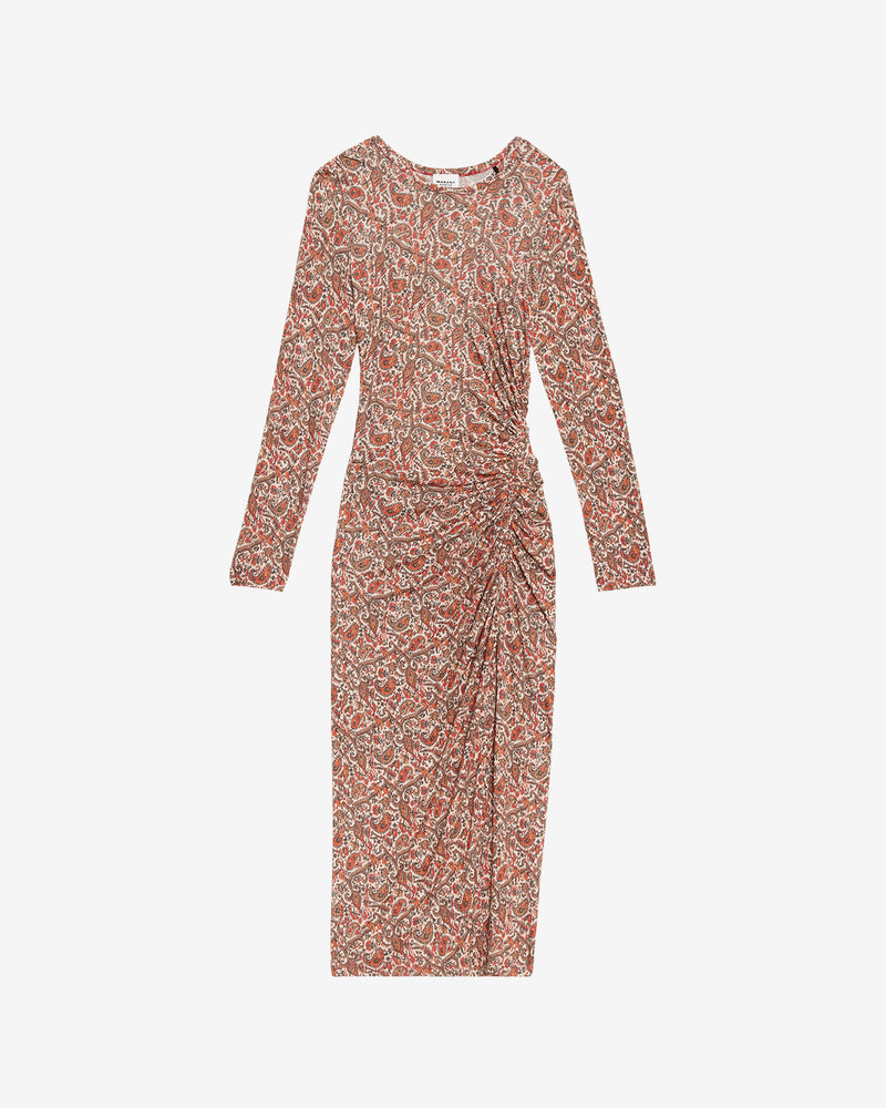 JELINA DRESS - RUST