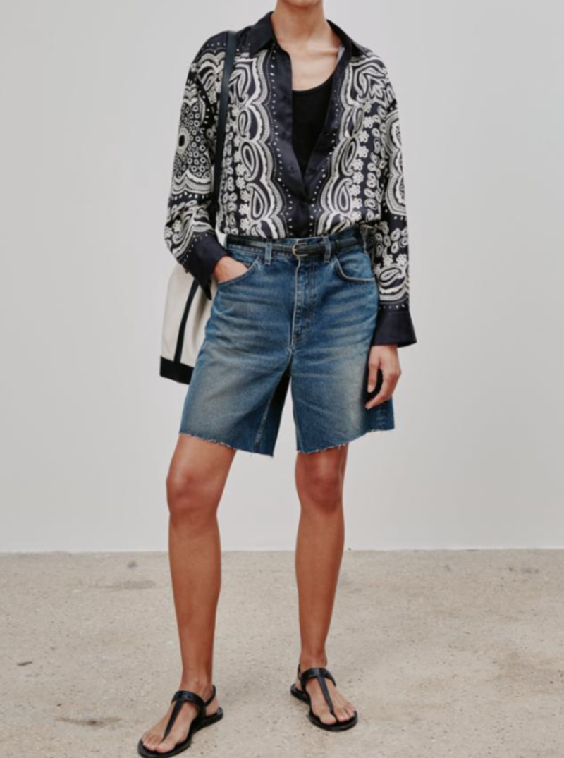 RUSSEL DENIM SHORT - SUMMER WASH