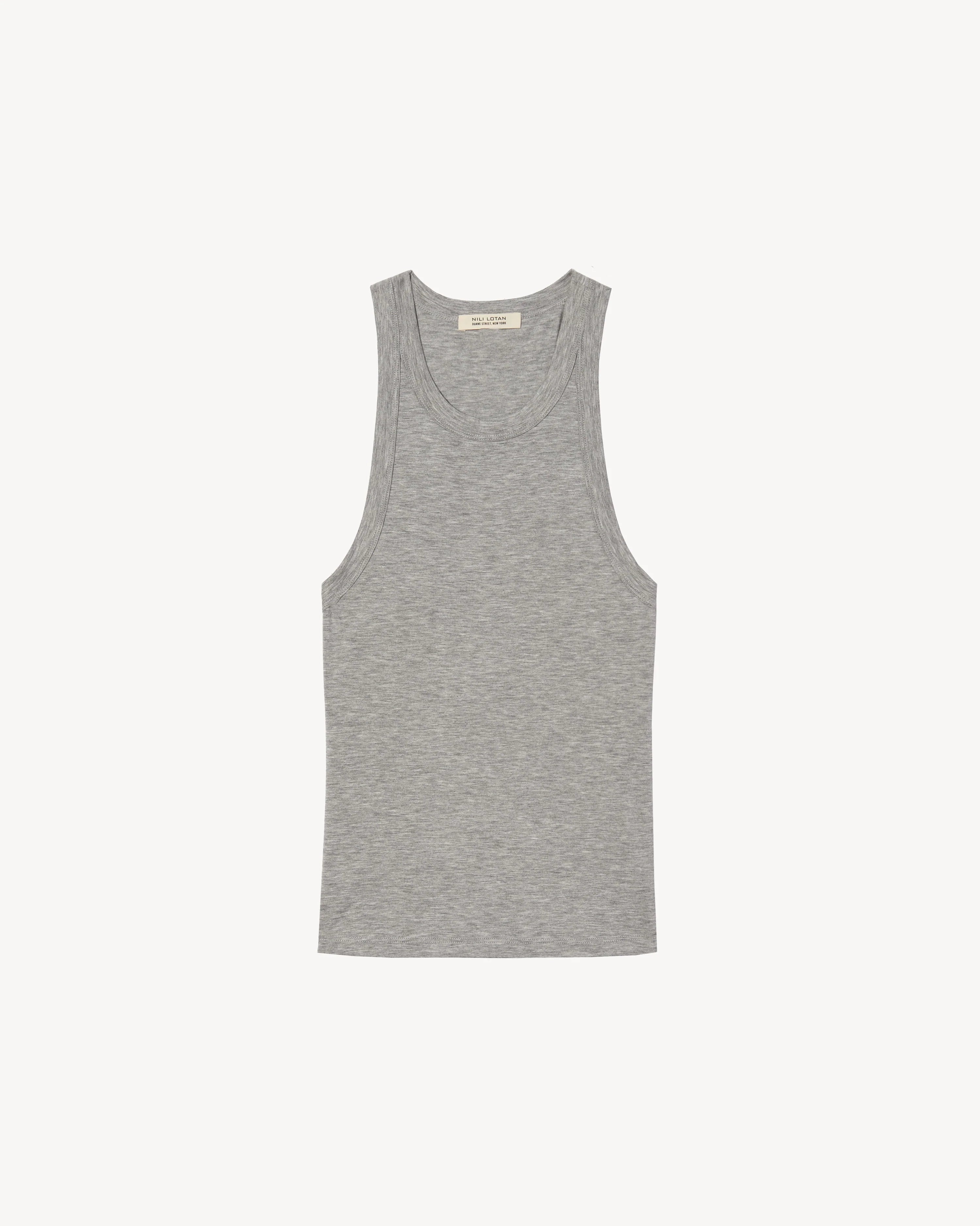 SHANAH TANK - HEATHER GRAY