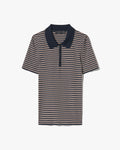 GEMMATTA STRIPE POLO