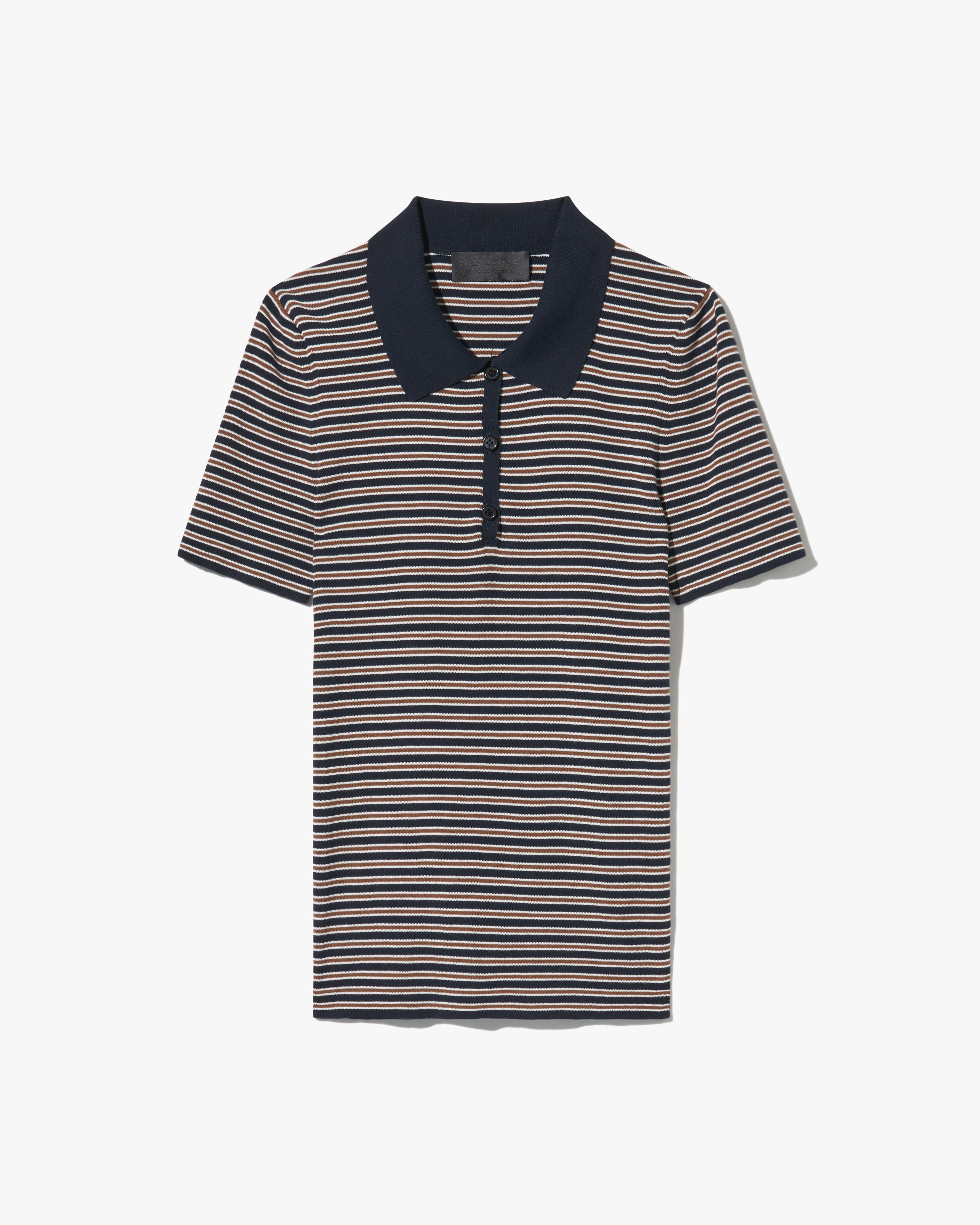 GEMMATTA STRIPE POLO