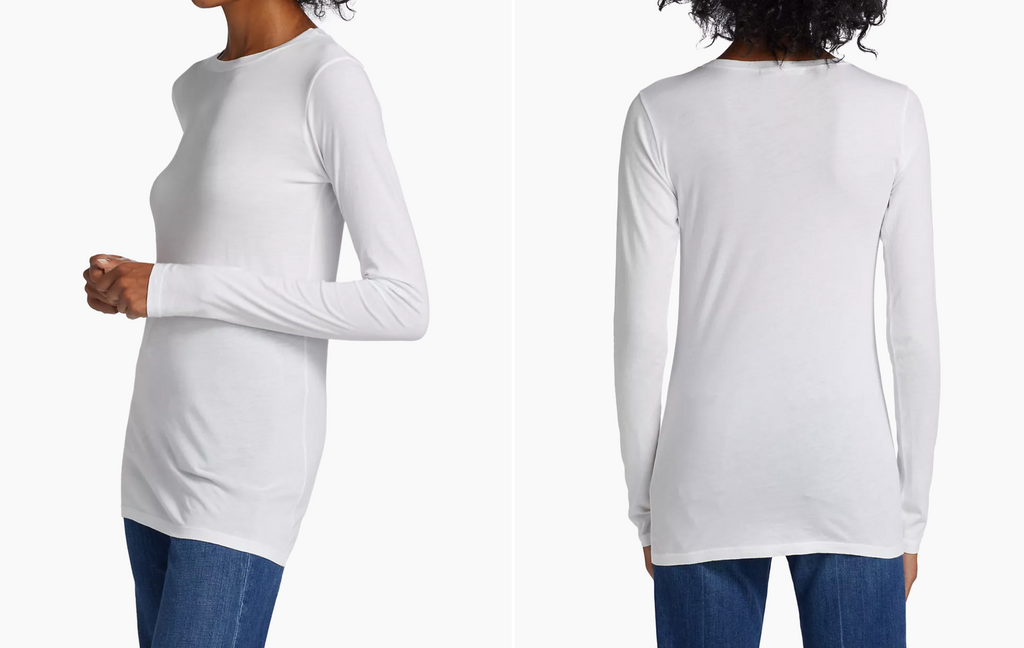 LONG SLEEVE SHIRT - WHITE