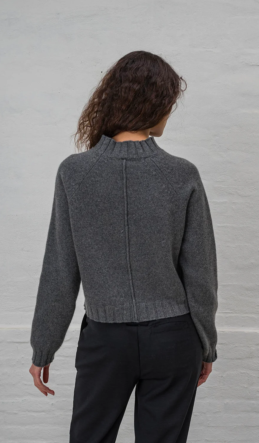 SHORT PULLOVER - GREY