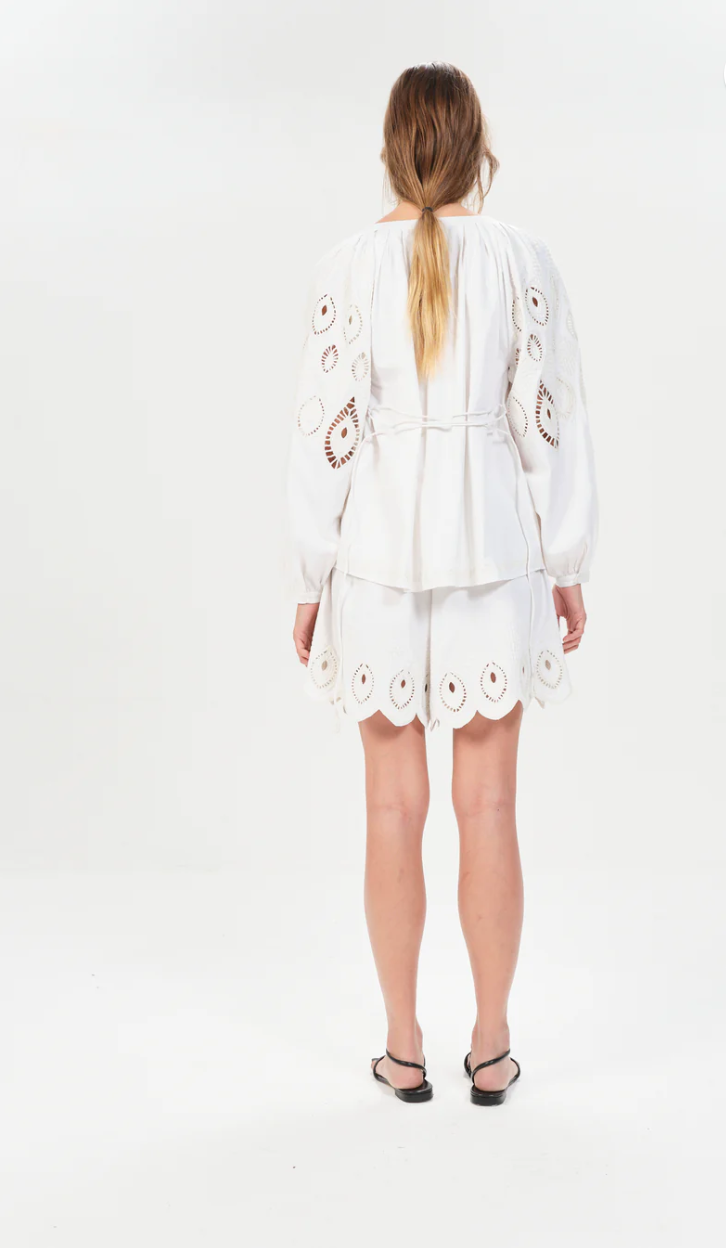 BALCARCE KIRAN SHIRT - ECRU