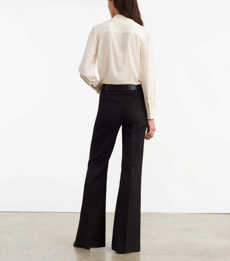 EFFY PANT - BLACK PINSTRIPE