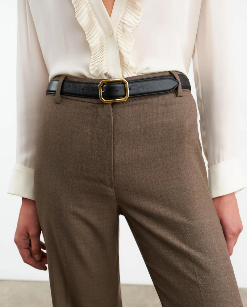 EFFY PANT - TAUPE GREY