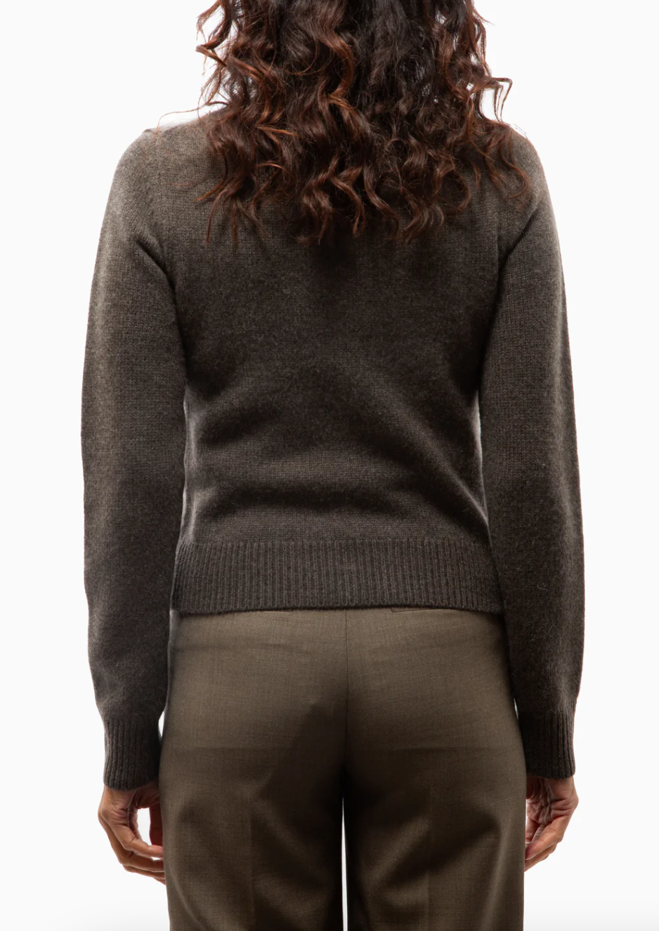 HOLLYN SWEATER - DARK UMBER MELANGE