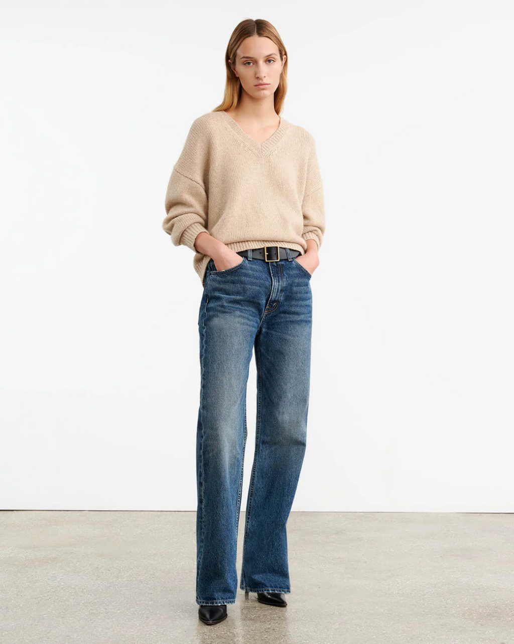 SHANGAN SWEATER - PARCHMENT