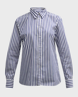 RAPHAEL CLASSIC SHIRT - DARK NAVY WHITE