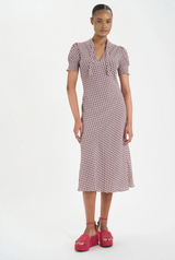 CERISE DRESS - OAKLEAF