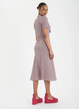 CERISE DRESS - OAKLEAF