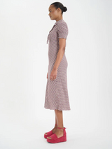 CERISE DRESS - OAKLEAF