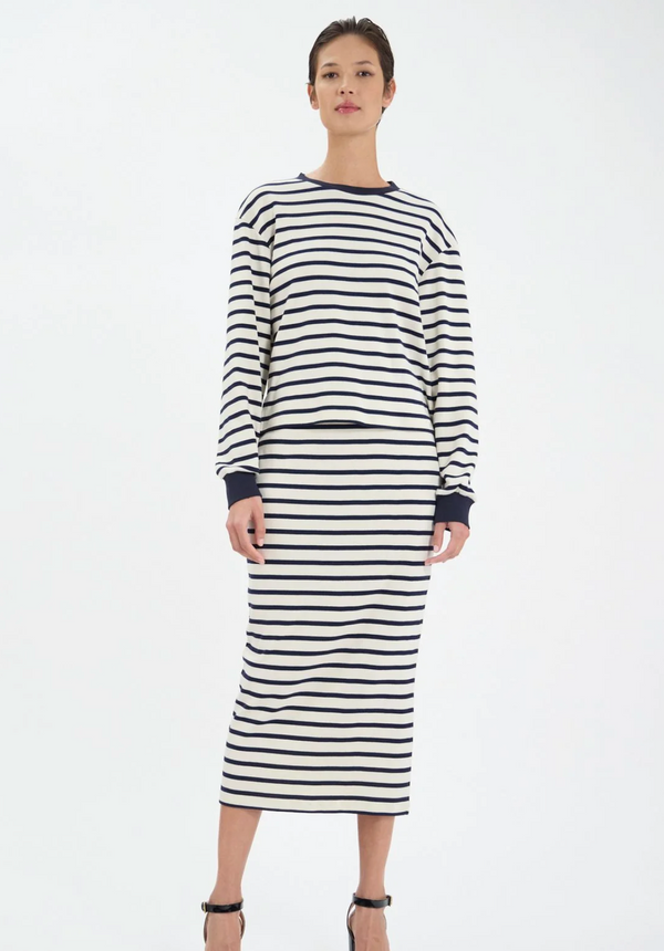 LAYANN SWEATER - BLUE NAVY