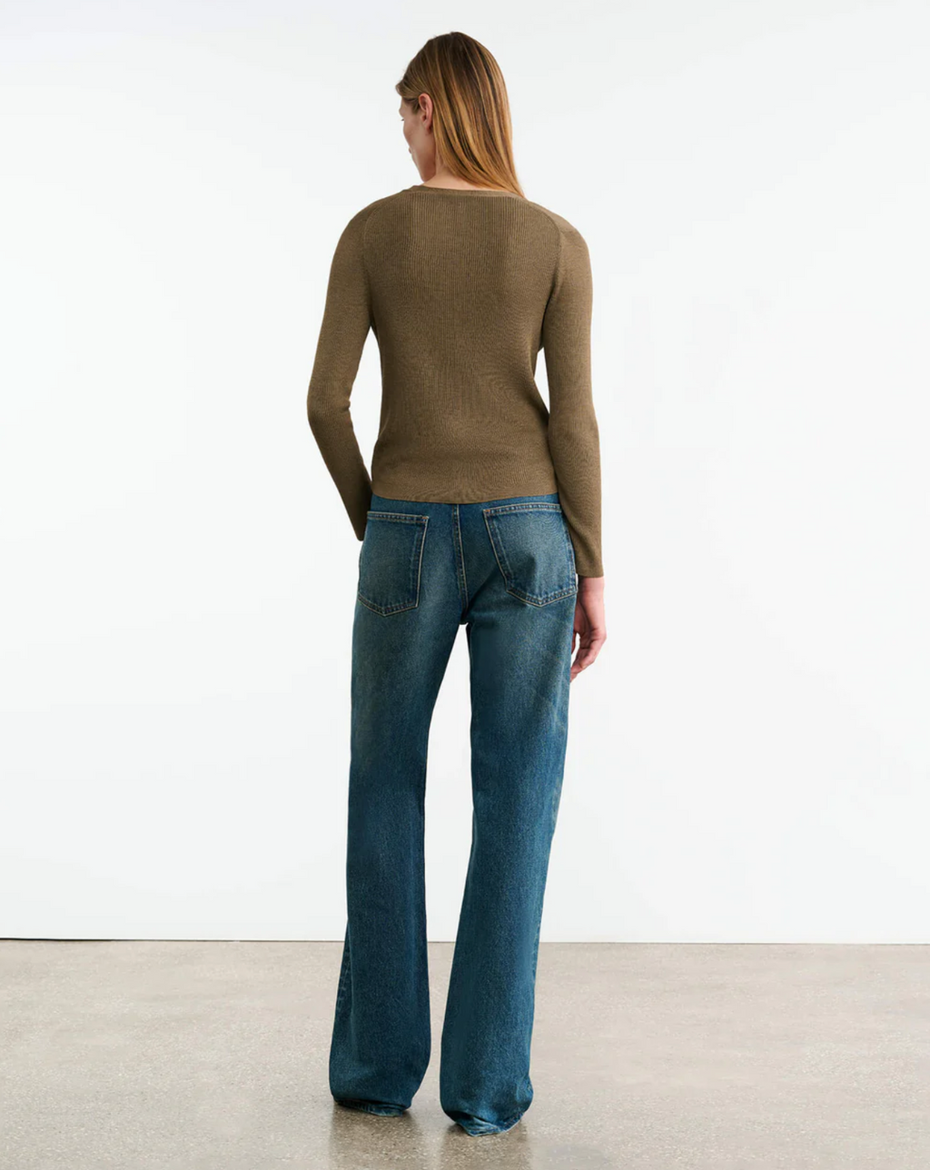 NARI CARDIGAN - MILITARY GREEN