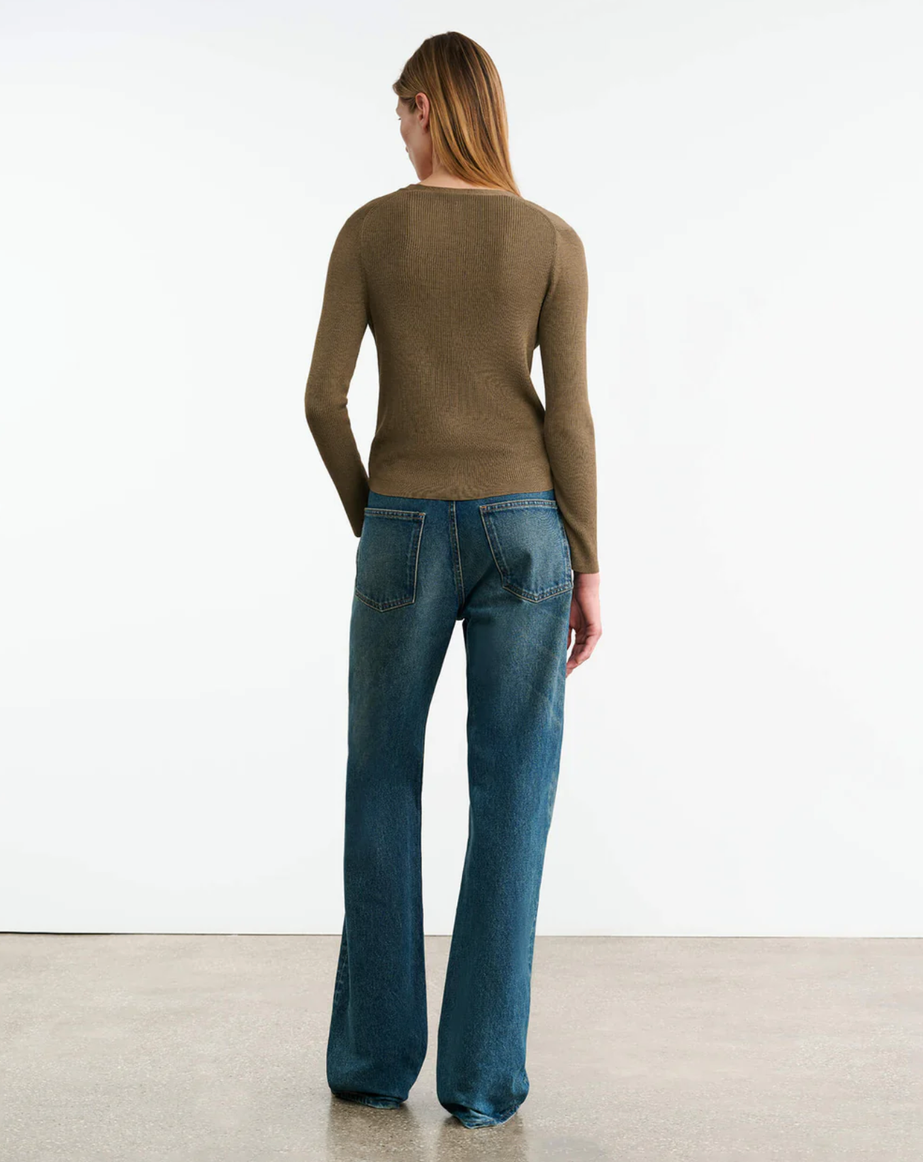 NARI CARDIGAN - MILITARY GREEN