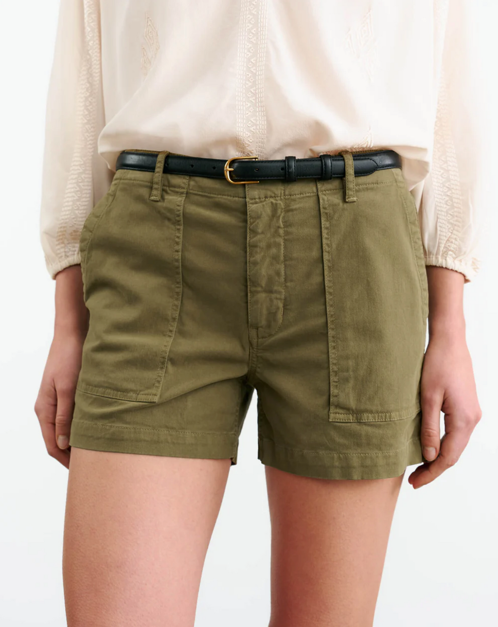 UTILITY SHORT - MILITARY GREEN