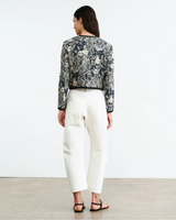 BONO JACKET - MIXED PAISLEY PRINT