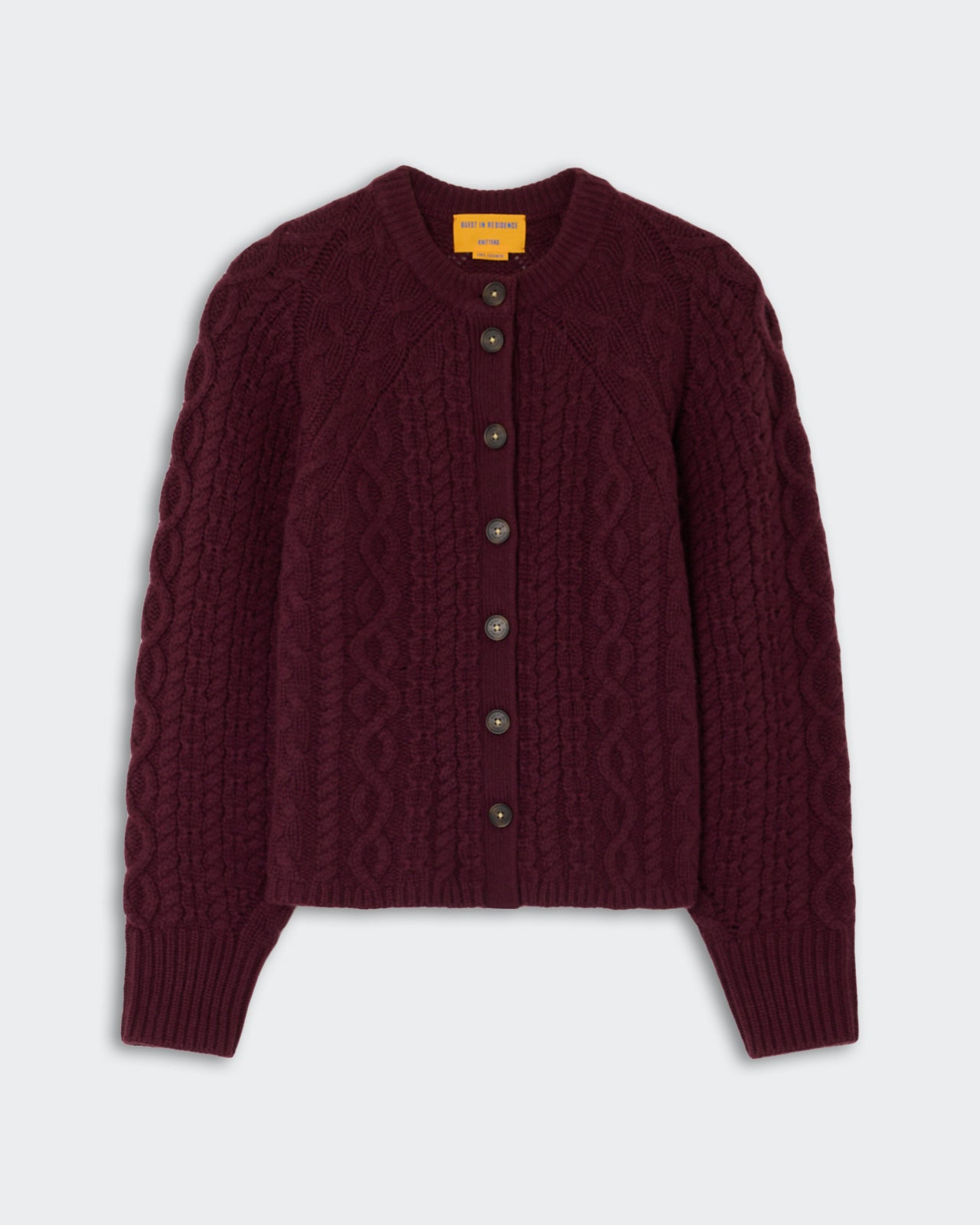 CABLE SCULPTED CARDIGAN