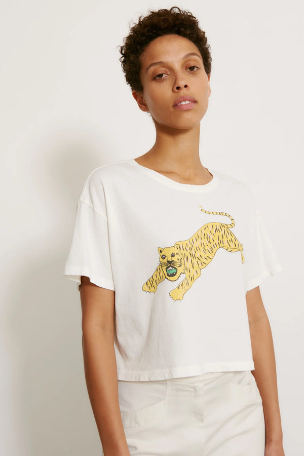 CLAUDIA TEE - WASHED WHITE