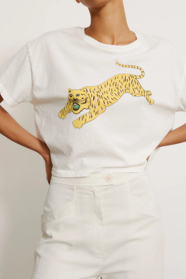 CLAUDIA TEE - WASHED WHITE