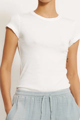 LIV TOP - WASHED WHITE