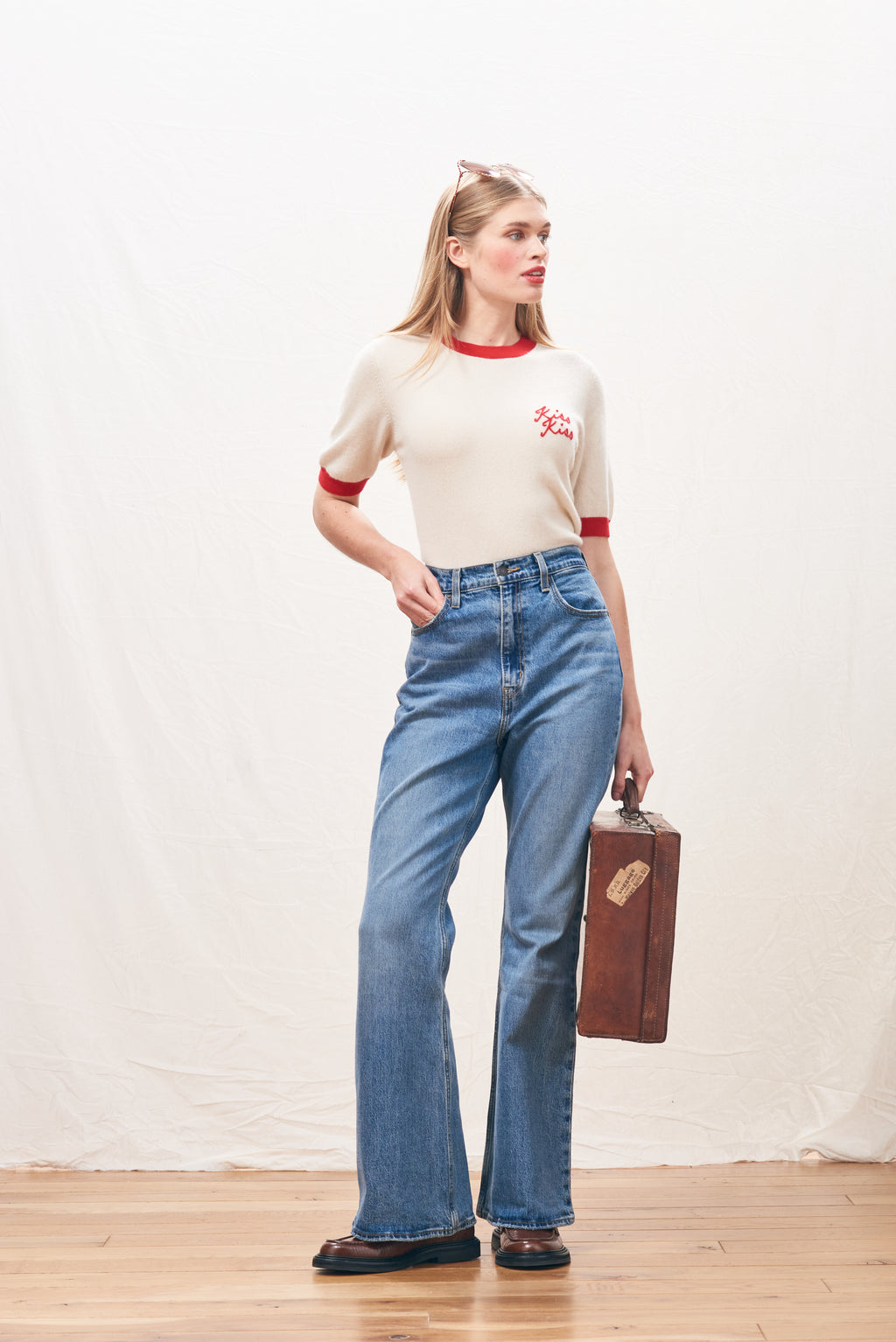 KISS KISS RINGER T-SHIRT