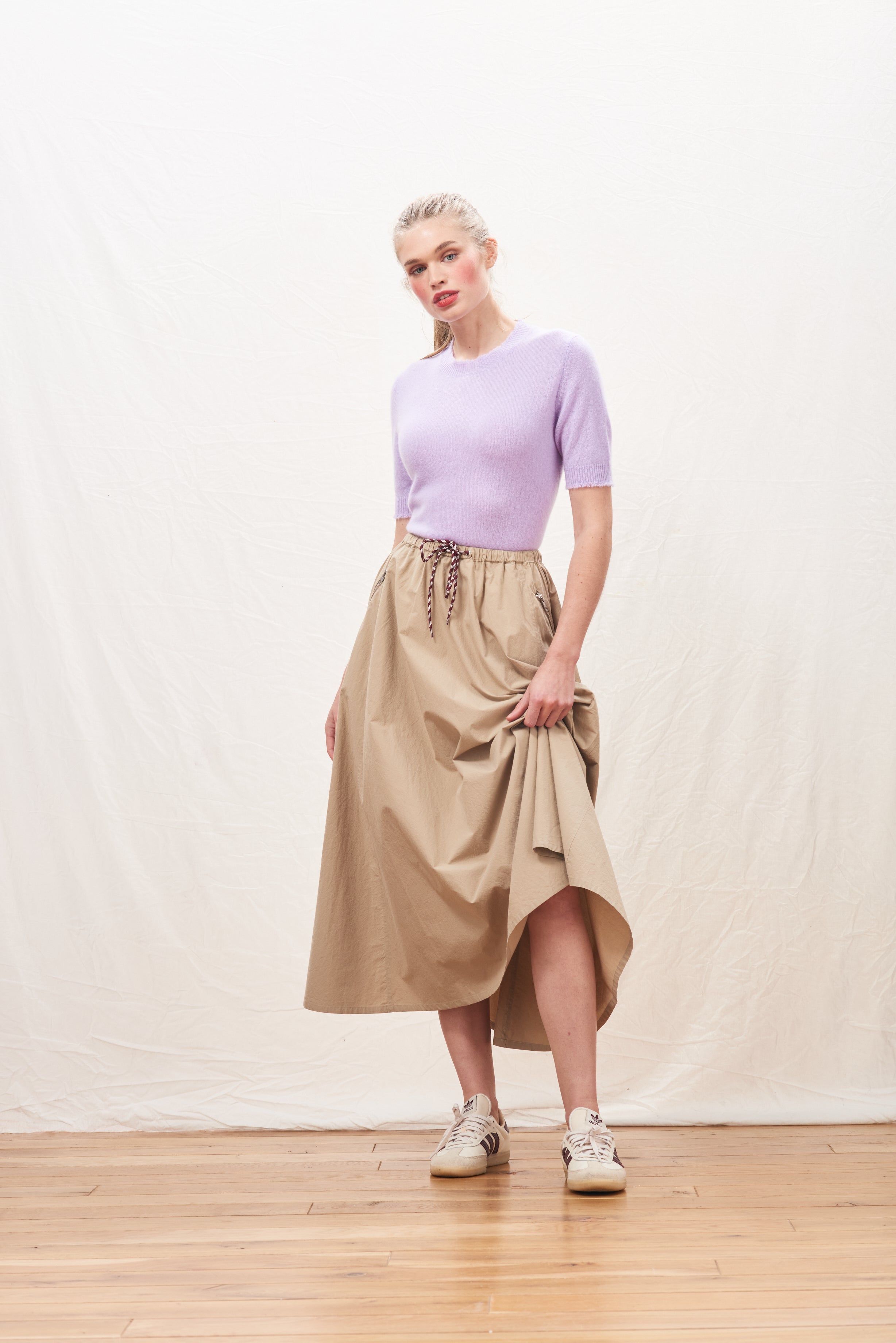 DISTRESSED T-SHIRT - OPAL