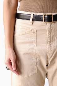 GABRIELE BELT- BLACK W/ GOLD BUCKLE L152