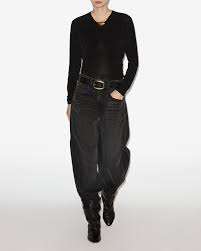 ORIANE PANT - FADED BLACK