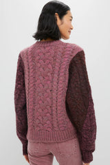 DARYL SWEATER - ROSEWOOD