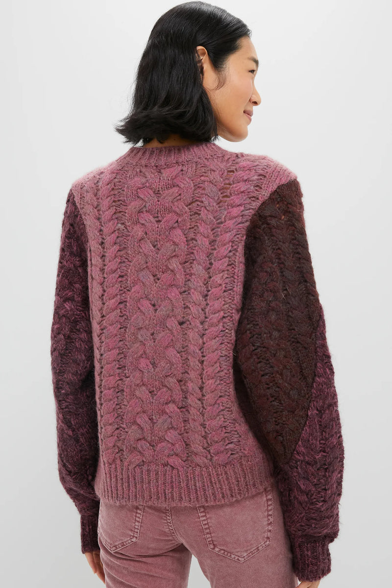 DARYL SWEATER - ROSEWOOD